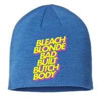 Bleach Blonde Bad Built Butch Body Anti Maga Sustainable Beanie