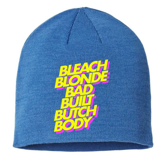 Bleach Blonde Bad Built Butch Body Anti Maga Sustainable Beanie