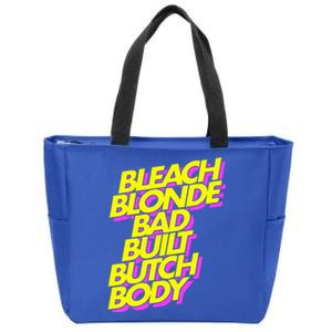 Bleach Blonde Bad Built Butch Body Anti Maga Zip Tote Bag