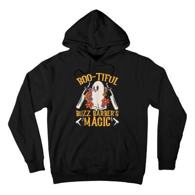 Bootiful Buzz BarberS Magic Scary Barber Funny Halloween Tall Hoodie