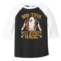 Bootiful Buzz BarberS Magic Scary Barber Funny Halloween Toddler Fine Jersey T-Shirt