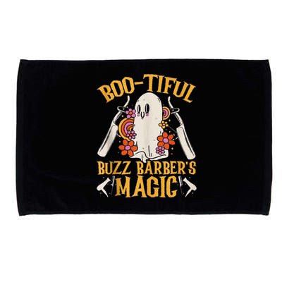 Bootiful Buzz BarberS Magic Scary Barber Funny Halloween Microfiber Hand Towel