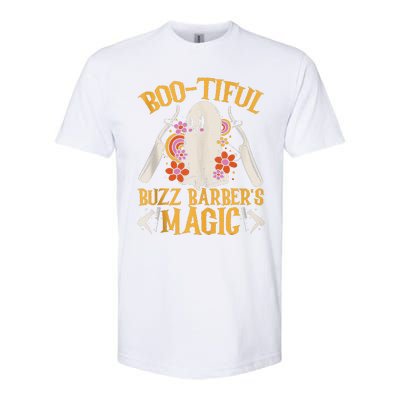 Bootiful Buzz BarberS Magic Scary Barber Funny Halloween Softstyle® CVC T-Shirt