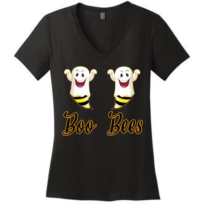 Boo Bees Women's V-Neck T-Shirt