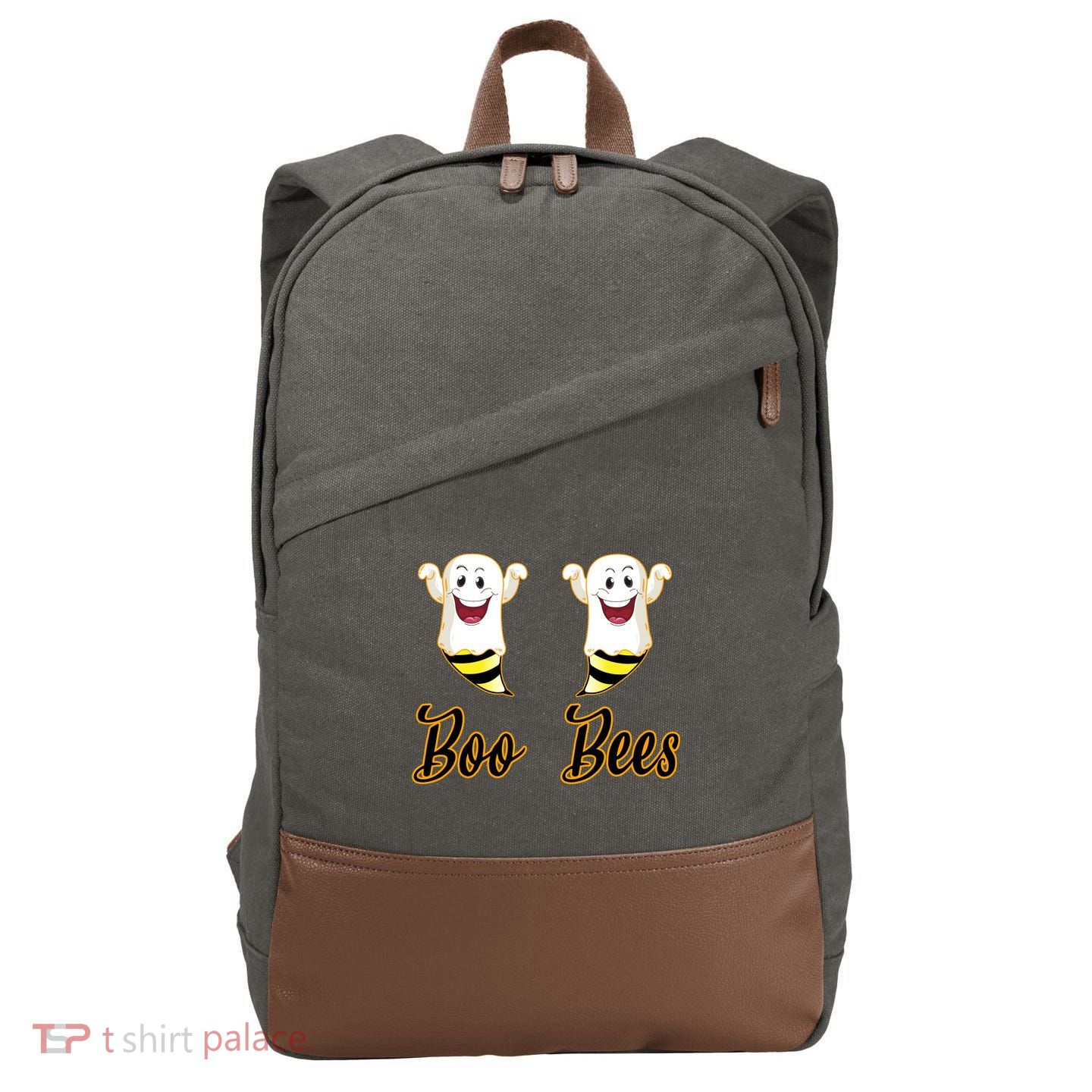 Boo Bees Cotton Canvas Backpack