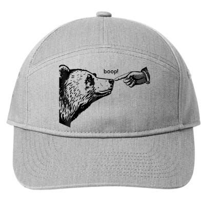 Boop Bear 7-Panel Snapback Hat