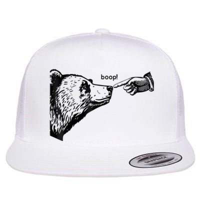 Boop Bear Flat Bill Trucker Hat