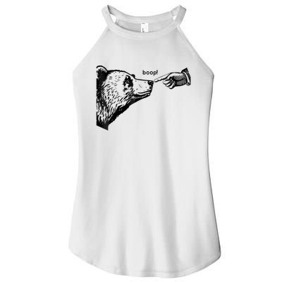 Boop Bear Women’s Perfect Tri Rocker Tank