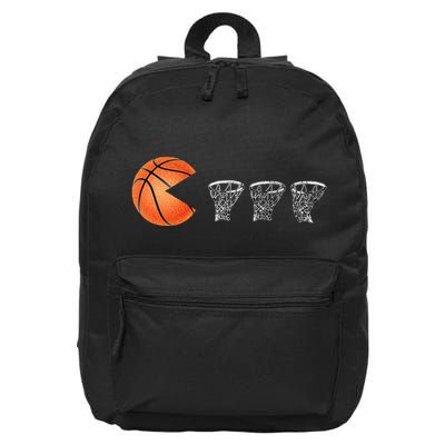 Basketball Buckets 16 in Basic Backpack