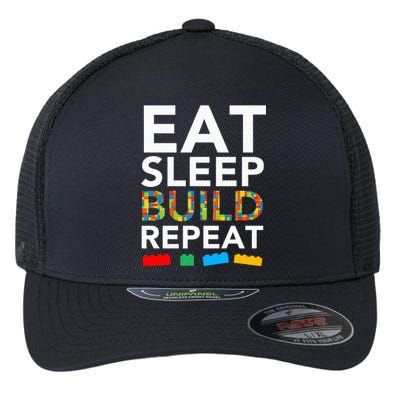 Building Blocks Bricks The Master Builder's Guide Flexfit Unipanel Trucker Cap