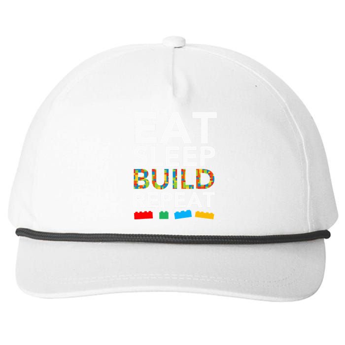 Building Blocks Bricks The Master Builder's Guide Snapback Five-Panel Rope Hat