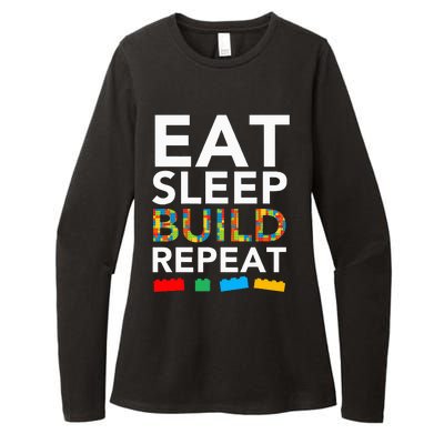 Building Blocks Bricks The Master Builder's Guide Womens CVC Long Sleeve Shirt