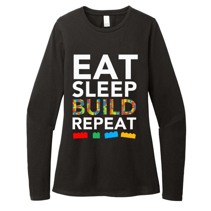 Building Blocks Bricks The Master Builder's Guide Womens CVC Long Sleeve Shirt