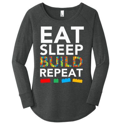 Building Blocks Bricks The Master Builder's Guide Women's Perfect Tri Tunic Long Sleeve Shirt