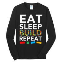 Building Blocks Bricks The Master Builder's Guide Tall Long Sleeve T-Shirt