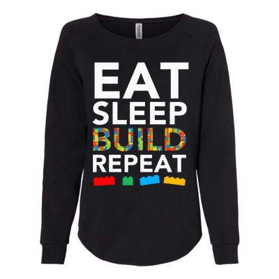 Building Blocks Bricks The Master Builder's Guide Womens California Wash Sweatshirt