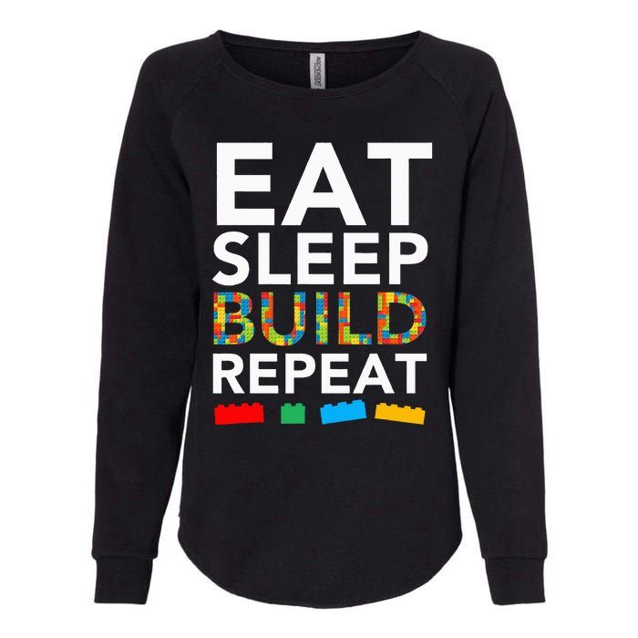 Building Blocks Bricks The Master Builder's Guide Womens California Wash Sweatshirt