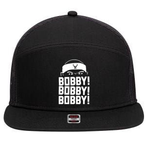 Bobby Bobby Bobby Milwaukee Basketball 7 Panel Mesh Trucker Snapback Hat