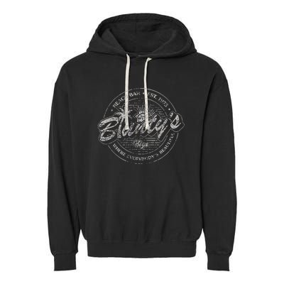 Bluntys Beach Bar Garment-Dyed Fleece Hoodie