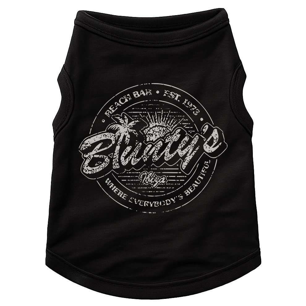 Bluntys Beach Bar Doggie Tank