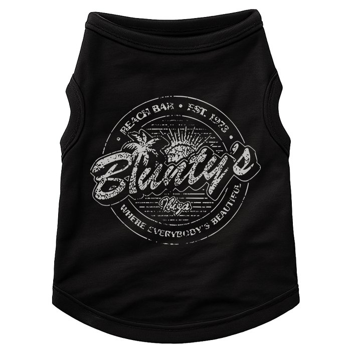 Bluntys Beach Bar Doggie Tank