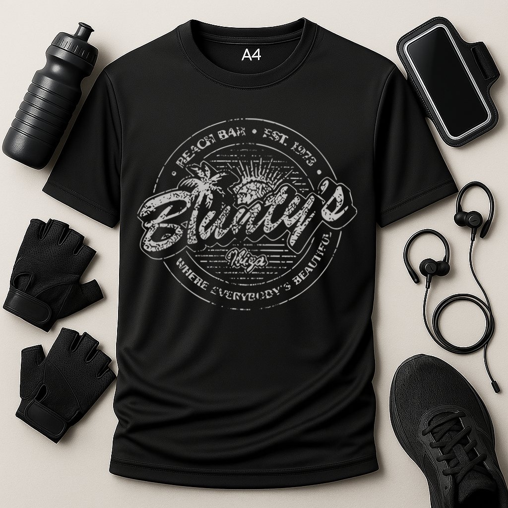 Bluntys Beach Bar Performance Shirt