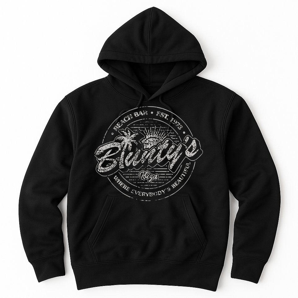 Bluntys Beach Bar Hoodie
