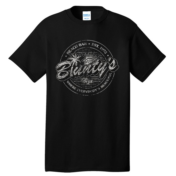 Bluntys Beach Bar Tall T-Shirt