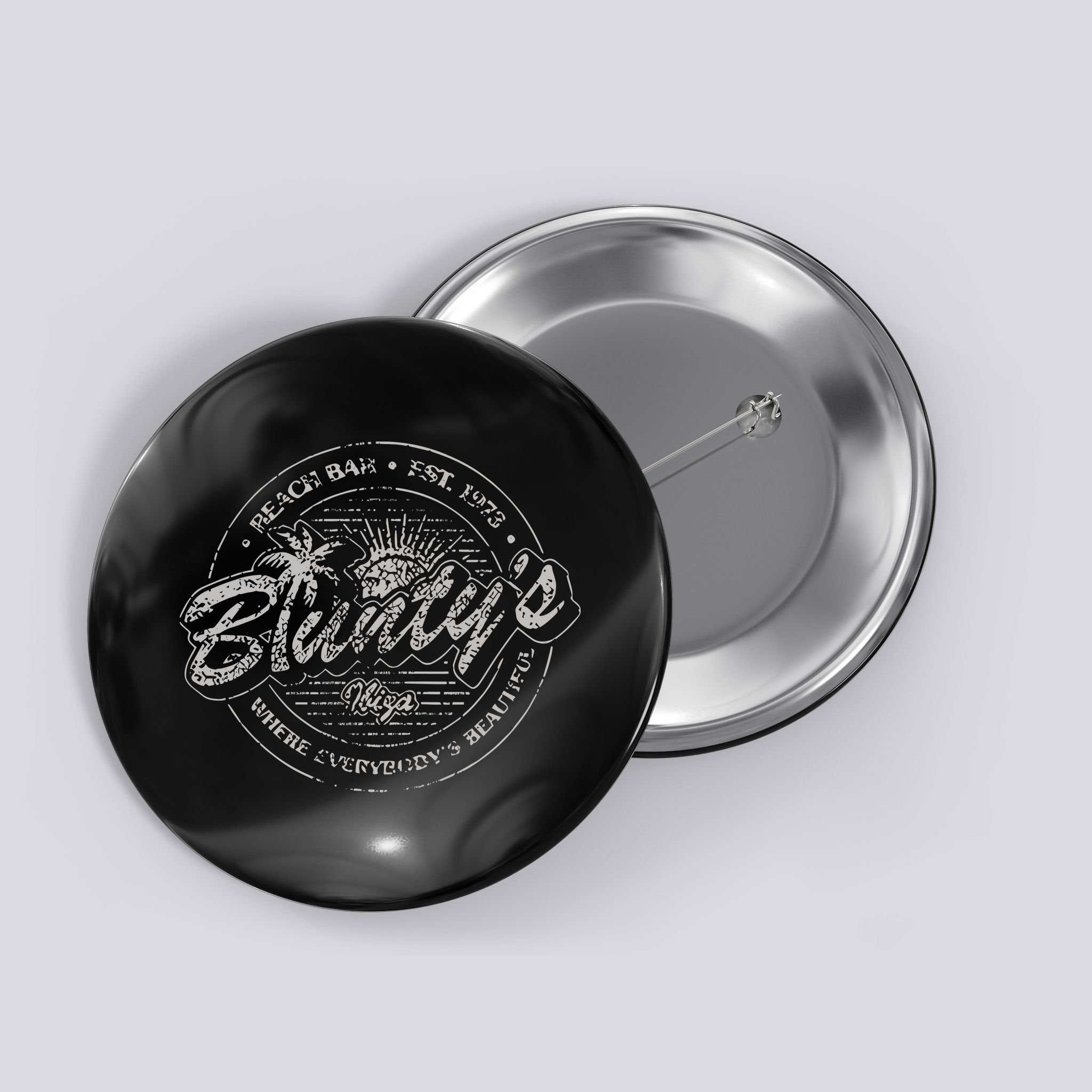 Bluntys Beach Bar Button