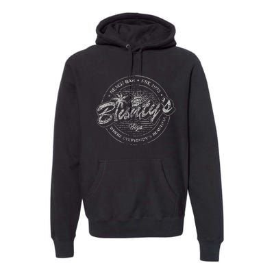 Bluntys Beach Bar Premium Hoodie