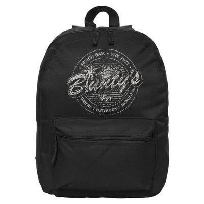 Bluntys Beach Bar 16 in Basic Backpack