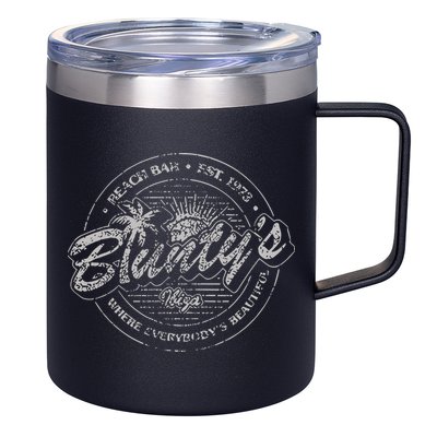 Bluntys Beach Bar 12oz Stainless Steel Coffee Mug