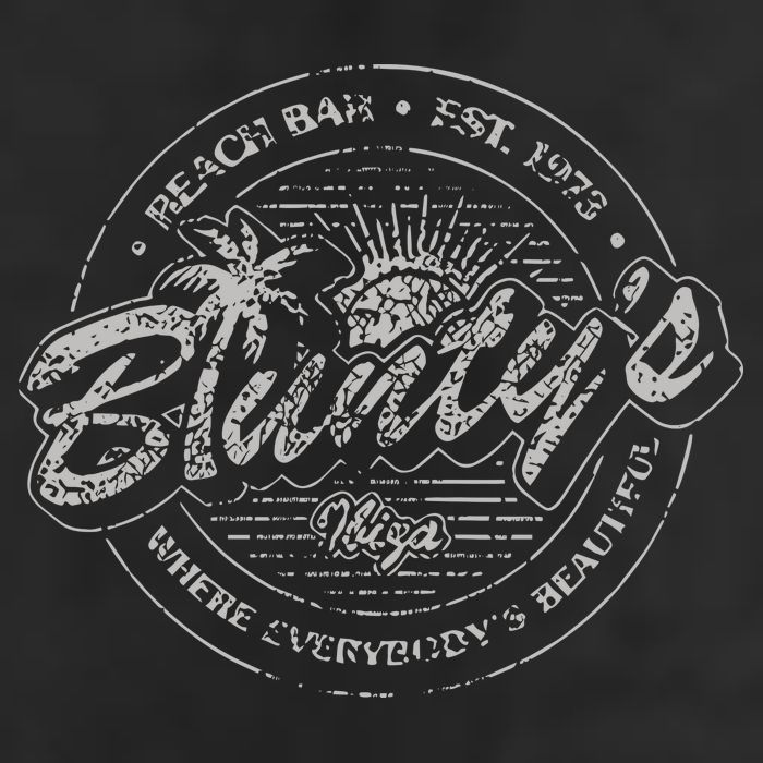 Bluntys Beach Bar 12oz Stainless Steel Coffee Mug