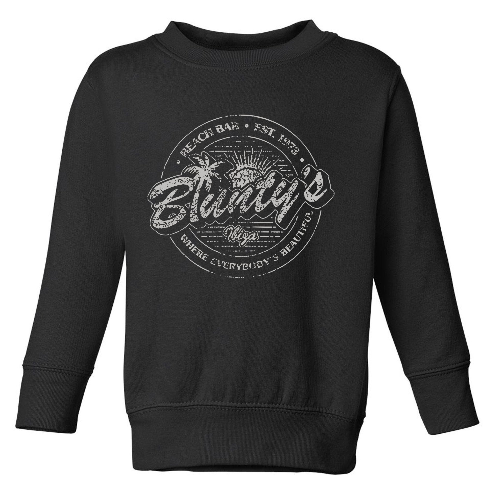 Bluntys Beach Bar Toddler Sweatshirt
