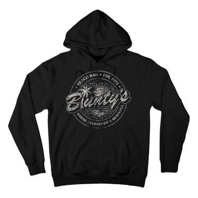 Bluntys Beach Bar Tall Hoodie