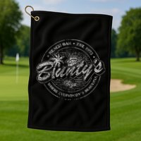 Bluntys Beach Bar Golf Towel