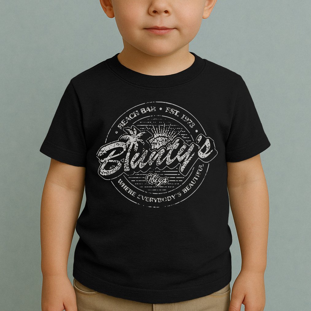 Bluntys Beach Bar Toddler T-Shirt