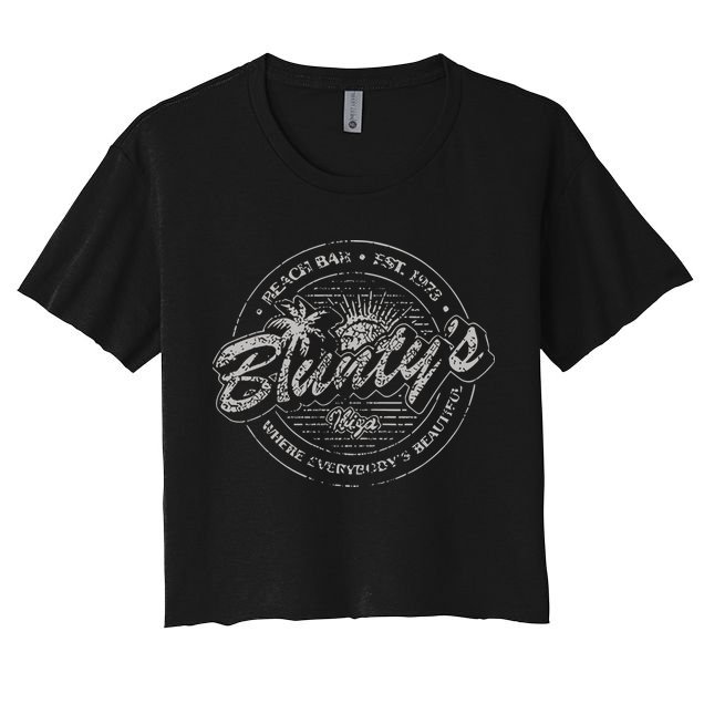 Bluntys Beach Bar Crop Top