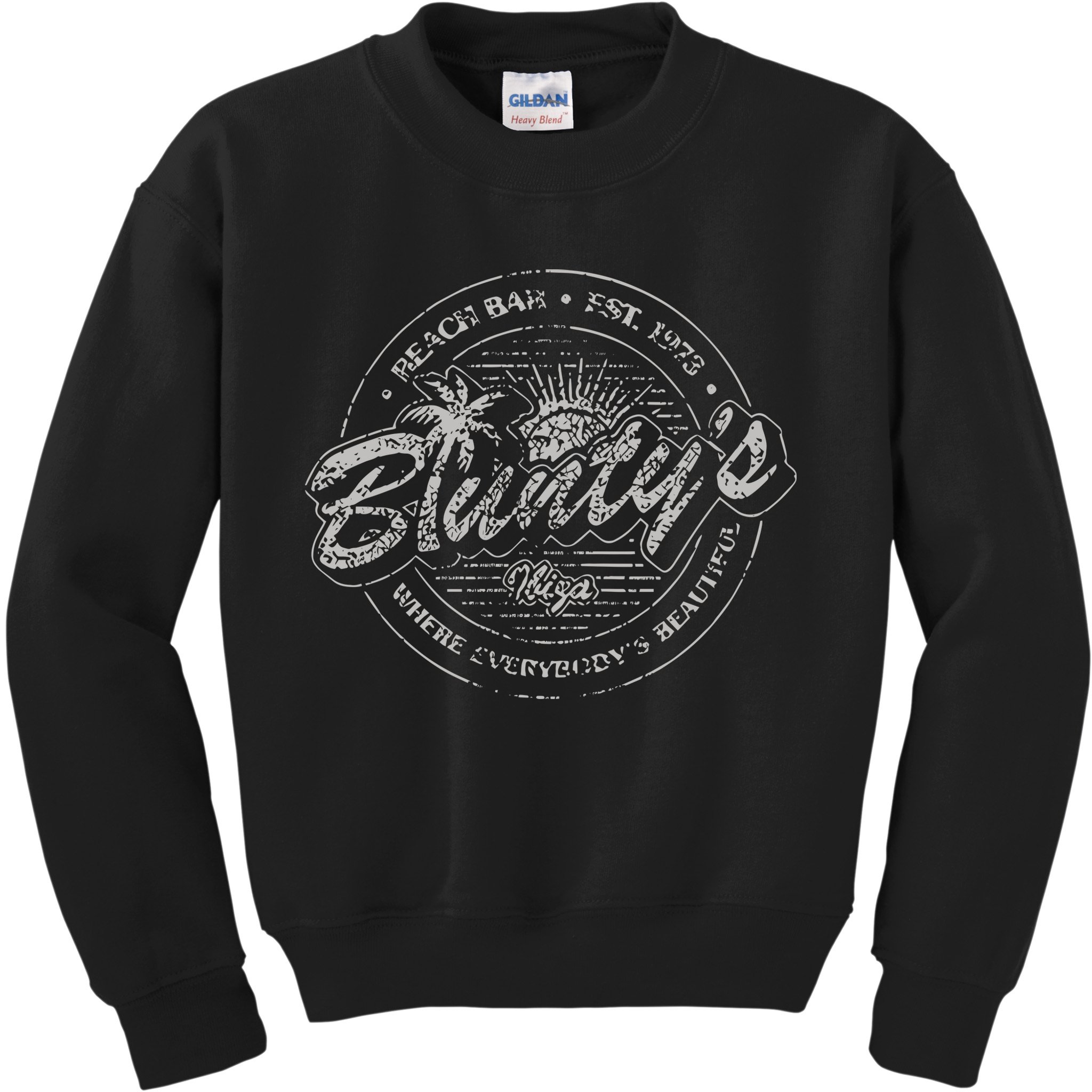 Bluntys Beach Bar Kids Sweatshirt