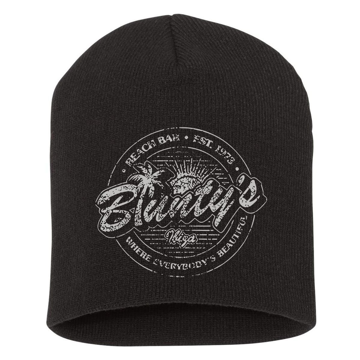 Bluntys Beach Bar Short Acrylic Beanie