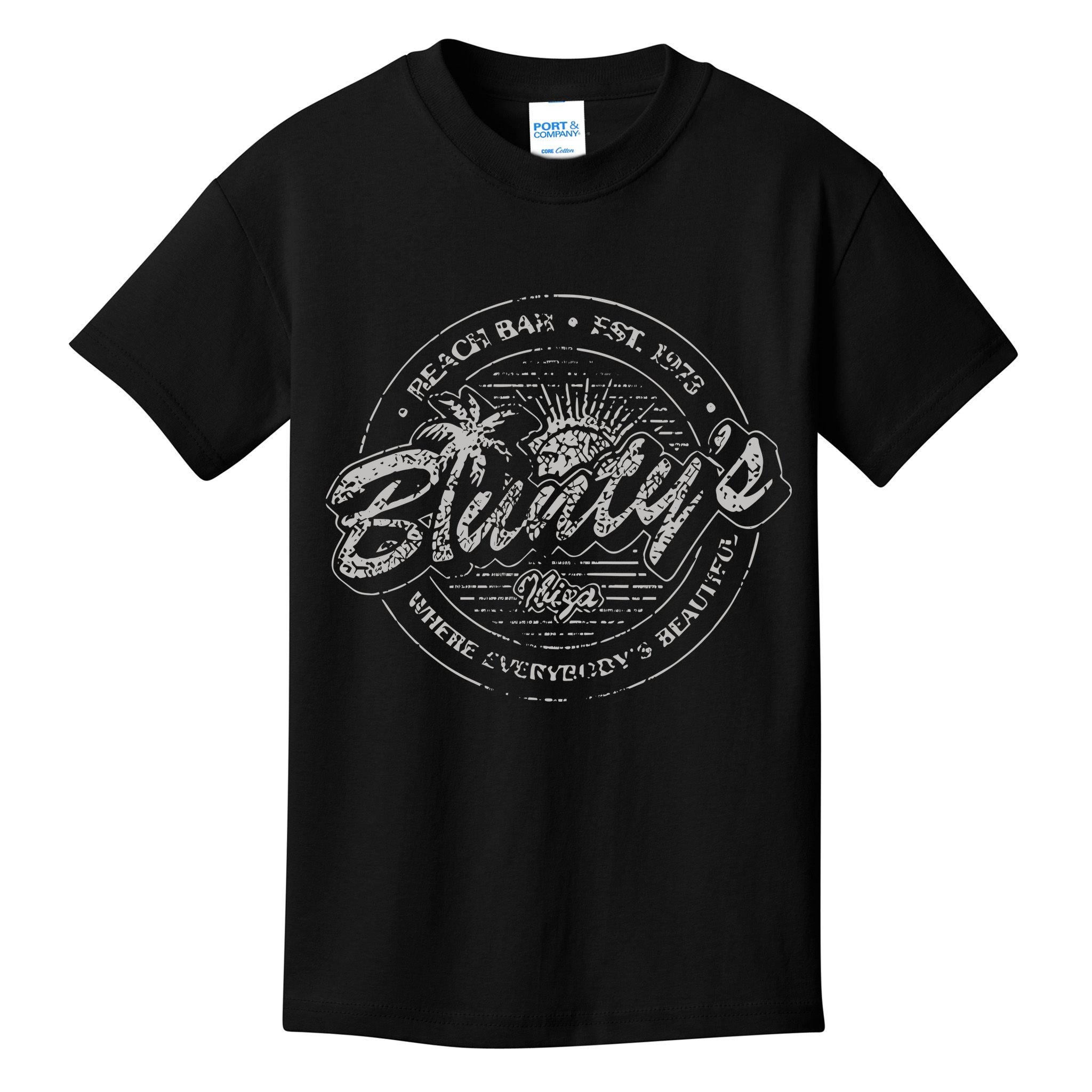Bluntys Beach Bar Kids T-Shirt