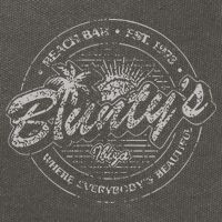 Bluntys Beach Bar Cotton Canvas Backpack