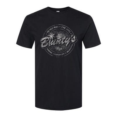 Bluntys Beach Bar Softstyle CVC T-Shirt