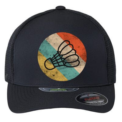 Badminton Badminton Ball Design Shuttlecock Great Gift Flexfit Unipanel Trucker Cap