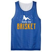 Body By Brisket Backyard Cookout Bbq Grill Gift Mesh Reversible Basketball Jersey Tank