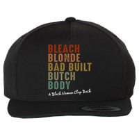 Bleach Blonde Bad Built Butch Body Black Woman Melanin Wool Snapback Cap