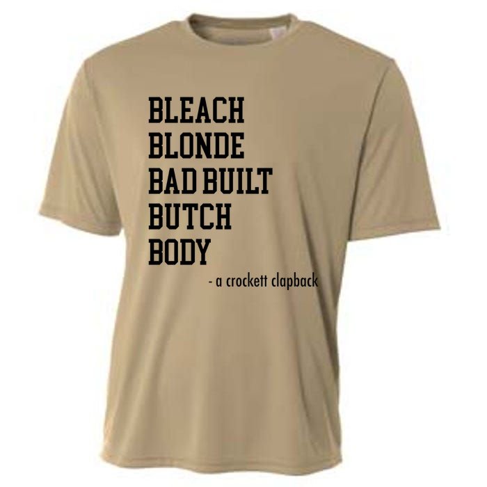 Bleach Blonde Bad Built Butch Body Cooling Performance Crew T-Shirt