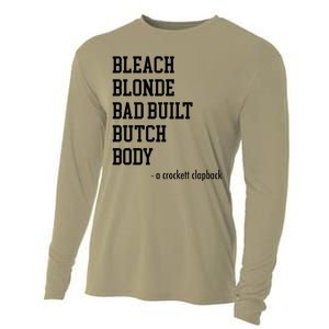 Bleach Blonde Bad Built Butch Body Cooling Performance Long Sleeve Crew