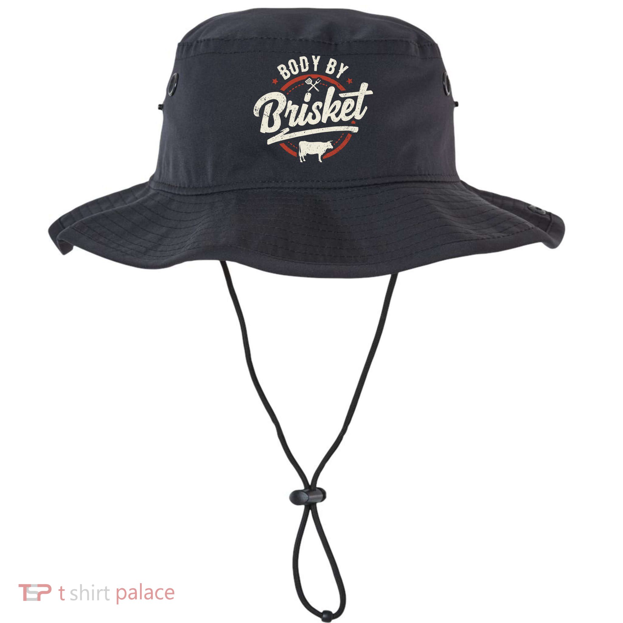 Body By Brisket Backyard Cookout Bbq Grill Gift Bucket Hat