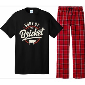 Body By Brisket Backyard Cookout Bbq Grill Gift Pajama Set